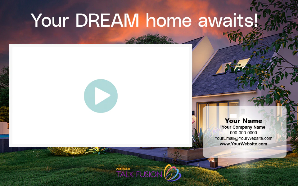 Video Email Template